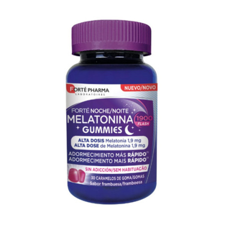 Comprar Forte Noche Melatonina Gummies Sabor Frambuesa, 30 gummies