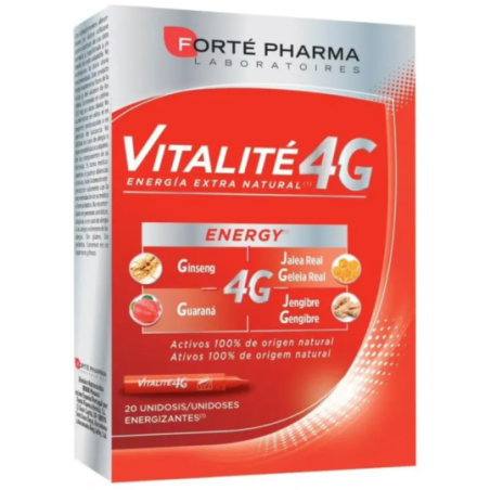 Comprar Forte Pharma Energy Vitalite 4 20 Unidosis, 10 ml