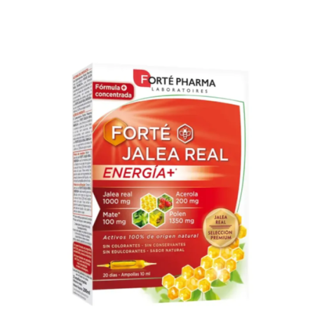 Comprar Forte Jalea Real Energia+, 20 ampollas de 10 ml