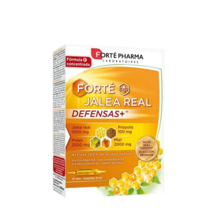 Comprar Forte Jalea Real Defensas+, 20 ampollas de 10 ml