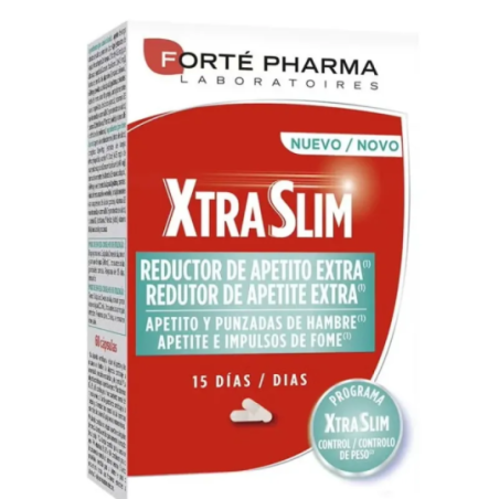 Comprar Forte Pharma Xtraslim Reductor del Apetito, 60 cápsulas