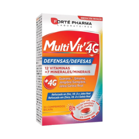 Comprar Forte Pharma Multivit' 4 g Defensas, 30 cápsulas