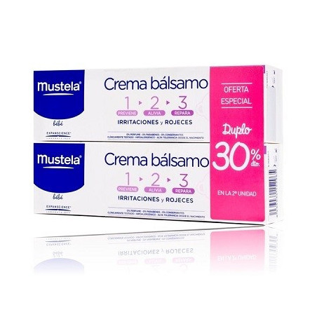 Comprar Mustela crema bálsamo duplo, 2 X 100 ml