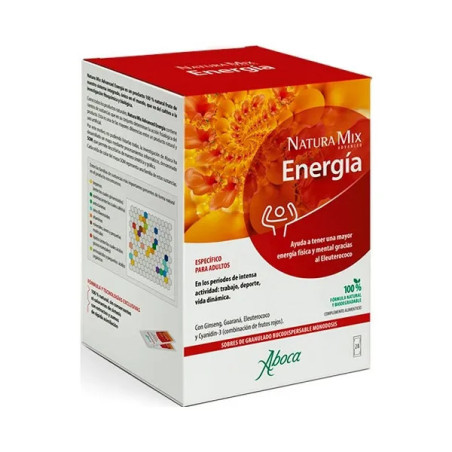 Comprar Aboca Natura Mix Advanced Energía, 28 sobres bucodispersables