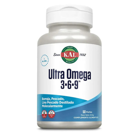 Comprar KAL  Ultra Omega 3*6*9 - 50 perlas