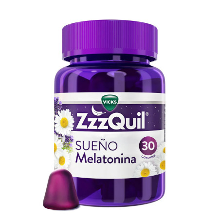 Comprar ZzzQuil Natura Melatonina, 30 Gominola.