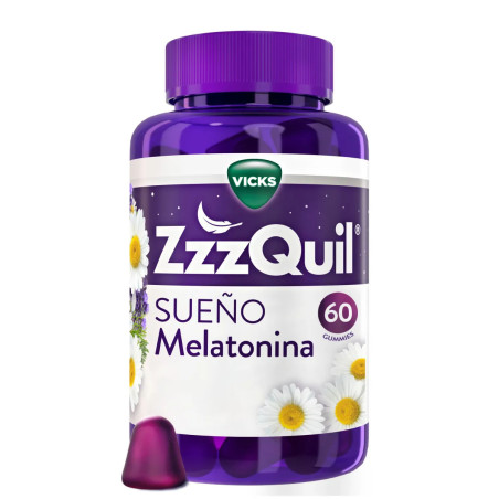 Comprar ZzzQuil Natura Melatonina, 60 gominolas