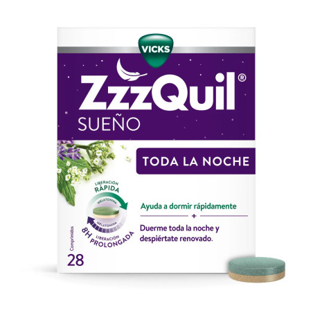 Comprar ZZZQuil Sueño toda la noche, 28 comprimidos