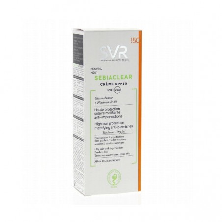 Comprar svr sebiaclear crema protección spf 50