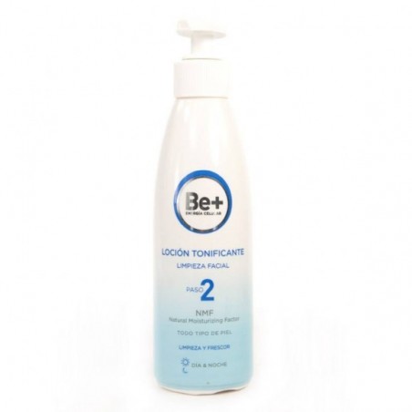 Comprar BE+ LOCIÓN TONIFICANTE LIMPIEZA Y FRESCOR 200 ML al mejor precio en Farmacia4Estaciones, tu farmacia online Comprar BE+ LOCIÓN TONIFICANTE LIMPIEZA Y FRESCOR 200 ML