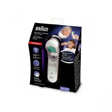 Comprar BRAUN TERMOMETRO SIN CONTACTO + FRONTAL al mejor precio en Farmacia4Estaciones, tu farmacia online Comprar BRAUN TERMOMETRO SIN CONTACTO + FRONTAL