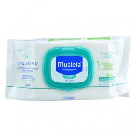 Comprar MUSTELA STELATOPIA TOALLITAS LIMPIADORAS RELIPIDANTES al mejor precio en Farmacia4Estaciones, tu farmacia online Comprar MUSTELA STELATOPIA TOALLITAS LIMPIADORAS RELIPIDANTES