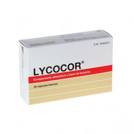 Comprar lycocor 20 caps