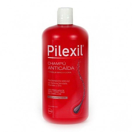 Comprar PILEXIL CHAMPU ANTICAIDA 900 ML al mejor precio en Farmacia4Estaciones, tu farmacia online Comprar PILEXIL CHAMPU ANTICAIDA 900 ML