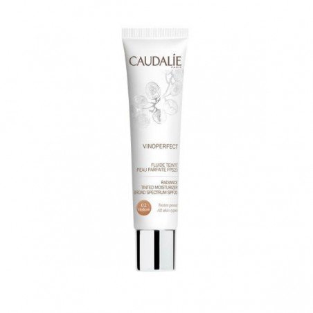 Comprar CAUDALIE VINOPERFECT FLUIDO CON COLOR MEDIUM SPF20 40 ML al mejor precio en Farmacia4Estaciones, tu farmacia online Comprar CAUDALIE VINOPERFECT FLUIDO CON COLOR MEDIUM SPF20 40 ML