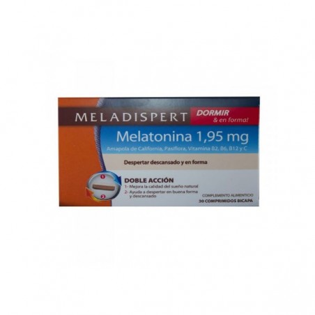 Comprar meladispert dormir en forma 1,95 mg 30 comp