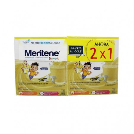 Comprar meritene junior vainilla 2 x 15 sobres