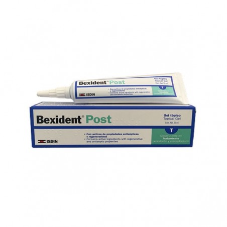 Comprar BEXIDENT POST GEL TÓPICO 25 ML al mejor precio en Farmacia4Estaciones, tu farmacia online Comprar BEXIDENT POST GEL TÓPICO 25 ML