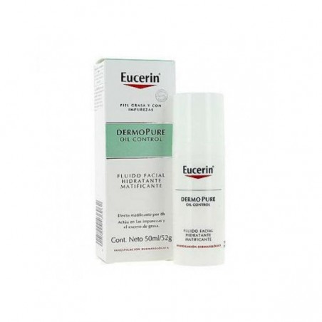 Comprar eucerin dermopure oil control fluido facial hidratante matificante 50 ml
