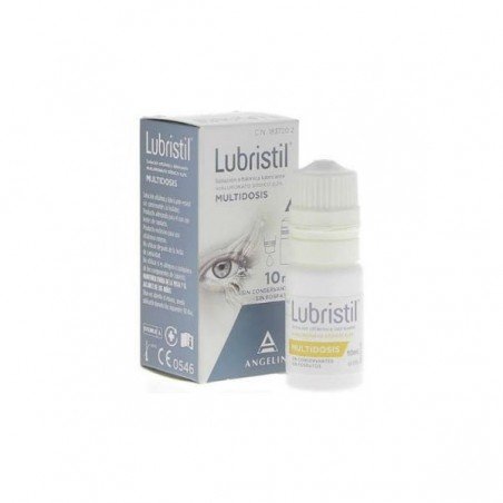 Comprar LUBRISTIL LUBRICANTE OCULAR MULTIDOSIS 10 ML al mejor precio en Farmacia4Estaciones, tu farmacia online Comprar LUBRISTIL LUBRICANTE OCULAR MULTIDOSIS 10 ML