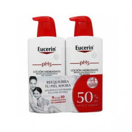 Comprar eucerin ph5 loción hidratante duplo 400+400 ml
