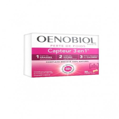 Comprar OENOBIOL CAPTADOR 3 EN 1 - 60 CAPS