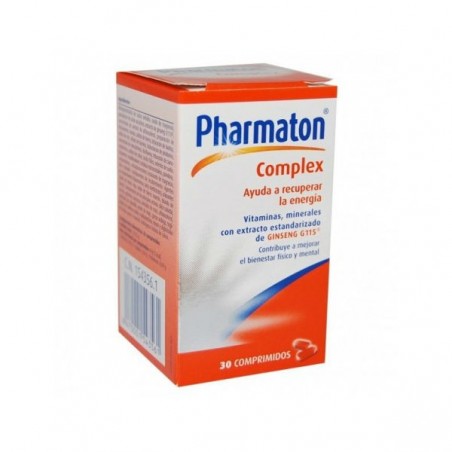 Comprar PHARMATON COMPLEX 30 COMP al mejor precio en Farmacia4Estaciones, tu farmacia online Comprar PHARMATON COMPLEX 30 COMP