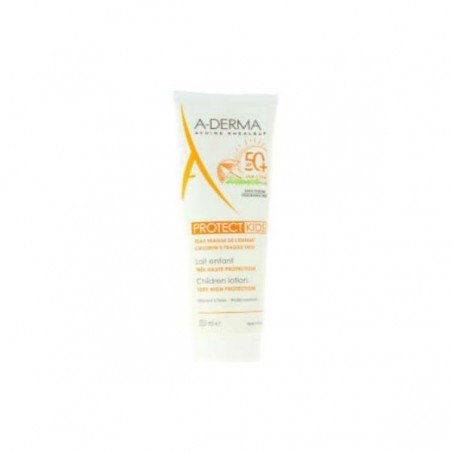 Comprar ADERMA PROTEC KIDS LECHE NIÑOS SPF50 + 250 ML al mejor precio en Farmacia4Estaciones, tu farmacia online Comprar ADERMA PROTEC KIDS LECHE NIÑOS SPF50 + 250 ML