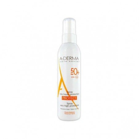Comprar ADERMA PROTEC SPRAY SPF50 + 200 ML al mejor precio en Farmacia4Estaciones, tu farmacia online Comprar ADERMA PROTEC SPRAY SPF50 + 200 ML