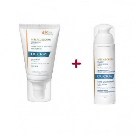 Comprar MELASCREEN PACK CREMA LIGERA SPF15 40 ML+ CREMA LIGERA SPF50 50 ML al mejor precio en Farmacia4Estaciones, tu farmacia online Comprar MELASCREEN PACK CREMA LIGERA SPF15 40 ML+ CREMA LIGERA SPF50 50 ML