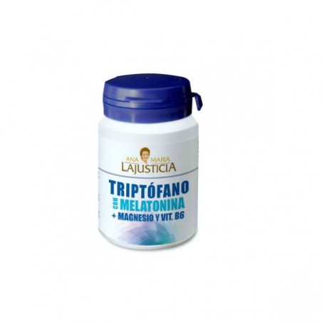 Comprar ANA M. LA JUSTICIA TRIPTOFANO CON MELATONINA+MAGNESIO 60 COMP al mejor precio en Farmacia4Estaciones, tu farmacia online Comprar ANA M. LA JUSTICIA TRIPTOFANO CON MELATONINA+MAGNESIO 60 COMP