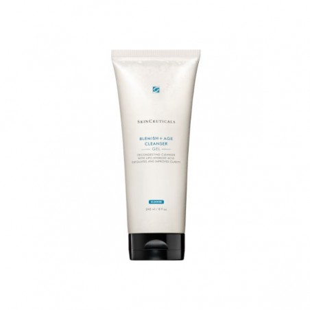 Comprar SKINCEUTICALS BLEMISH + AGE CLEANSER GEL 240 ML al mejor precio en Farmacia4Estaciones, tu farmacia online Comprar SKINCEUTICALS BLEMISH + AGE CLEANSER GEL 240 ML