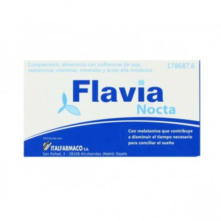 Comprar FLAVIA NOCTA 30 CAPS al mejor precio en Farmacia4Estaciones, tu farmacia online Comprar FLAVIA NOCTA 30 CAPS