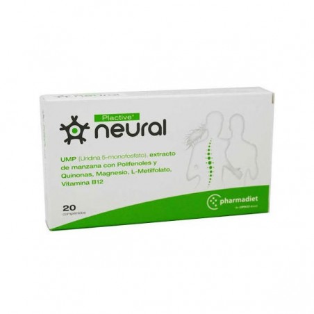 Comprar PLACTIVE NEURAL 20 COMPRIMIDOS al mejor precio en Farmacia4Estaciones, tu farmacia online Comprar PLACTIVE NEURAL 20 COMPRIMIDOS