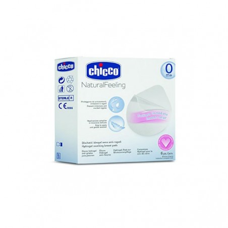 Comprar chicco discos hidrogel anti-grietas pezones 6uun