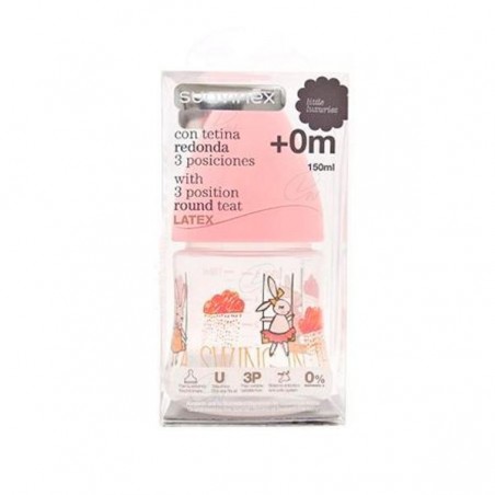 Comprar BIBERÓN BOCA ANCHA 150 ML LÁTEX 3 POS al mejor precio en Farmacia4Estaciones, tu farmacia online Comprar BIBERÓN BOCA ANCHA 150 ML LÁTEX 3 POS
