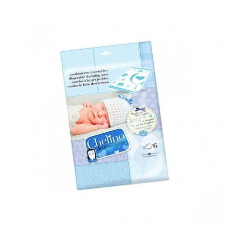 Comprar CHELINO CAMBIADOR 50 X 70 CM 6 UNIDADES al mejor precio en Farmacia4Estaciones, tu farmacia online Comprar CHELINO CAMBIADOR 50 X 70 CM 6 UNIDADES