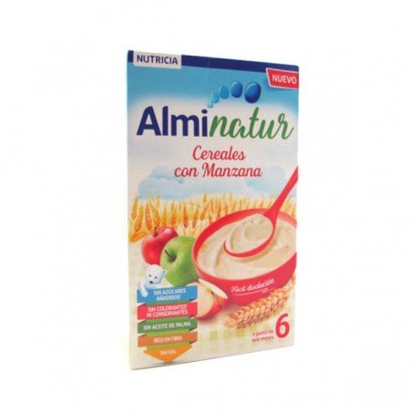 Comprar ALMINATUR MULTICEREALES CON MANZANA 250 G al mejor precio en Farmacia4Estaciones, tu farmacia online Comprar ALMINATUR MULTICEREALES CON MANZANA 250 G