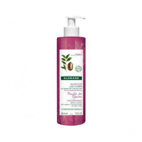 Comprar KLORANE LECHE NUTRITIVA FLOR DE FIGUIER 400ML al mejor precio en Farmacia4Estaciones, tu farmacia online Comprar KLORANE LECHE NUTRITIVA FLOR DE FIGUIER 400ML