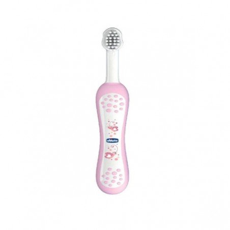 Comprar CHICCO CEPILLO DENTAL INFANTIL ROSA 6 -36 MESES al mejor precio en Farmacia4Estaciones, tu farmacia online Comprar CHICCO CEPILLO DENTAL INFANTIL ROSA 6 -36 MESES