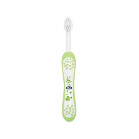 Comprar chicco cepillo dental infantil verde 6 -36 meses