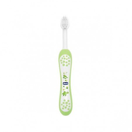 Comprar CHICCO CEPILLO DENTAL INFANTIL VERDE 6 -36 MESES al mejor precio en Farmacia4Estaciones, tu farmacia online Comprar CHICCO CEPILLO DENTAL INFANTIL VERDE 6 -36 MESES