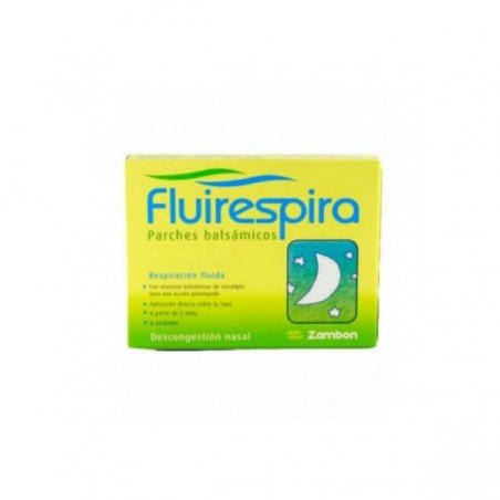 Comprar FLUIRESPIRA INFANTIL 6 PARCHES al mejor precio en Farmacia4Estaciones, tu farmacia online Comprar FLUIRESPIRA INFANTIL 6 PARCHES