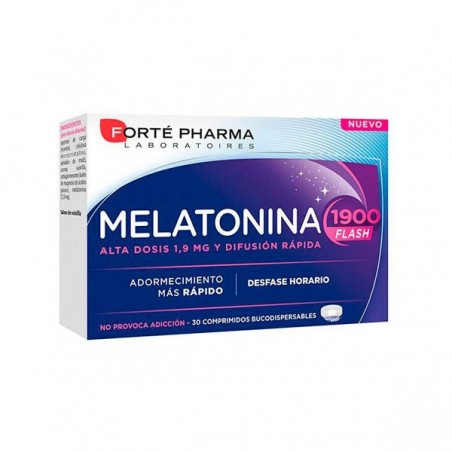 Comprar MELATONINA 1900 FLASH al mejor precio en Farmacia4Estaciones, tu farmacia online Comprar MELATONINA 1900 FLASH
