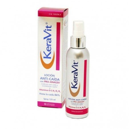 Comprar KERAVIT LOCIÓN ANTICAÍDA 125 ML al mejor precio en Farmacia4Estaciones, tu farmacia online Comprar KERAVIT LOCIÓN ANTICAÍDA 125 ML