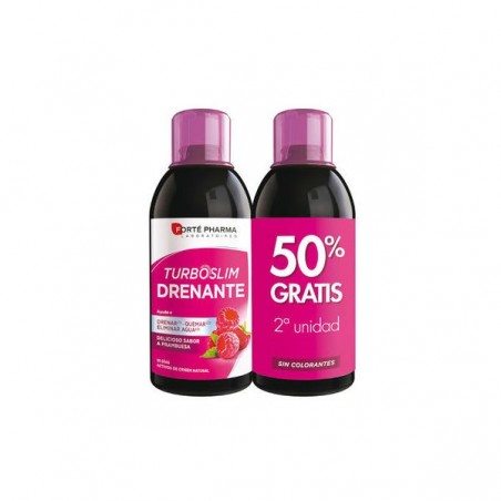 Comprar turboslim drenante sabor frambuesa 2 x 500 ml