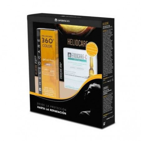 Comprar HELIOCARE 360 GEL OIL FREE BEIGE SPF 50 + ENDOCARE C OIL FREE 7 AMPOLLAS al mejor precio en Farmacia4Estaciones, tu farmacia online Comprar HELIOCARE 360 GEL OIL FREE BEIGE SPF 50 + ENDOCARE C OIL FREE 7 AMPOLLAS