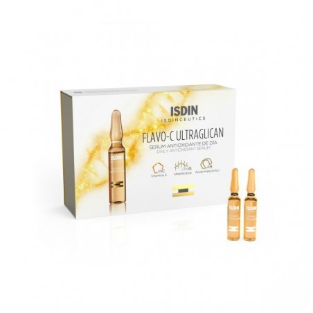 Comprar ISDINCEUTICS FLAVO-C ULTRAGLICAN 30 AMPOLLAS al mejor precio en Farmacia4Estaciones, tu farmacia online Comprar ISDINCEUTICS FLAVO-C ULTRAGLICAN 30 AMPOLLAS