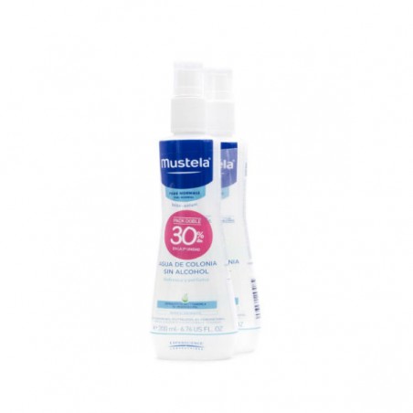 Comprar MUSTELA DUPLO COLONIA 2 X 200 ML al mejor precio en Farmacia4Estaciones, tu farmacia online Comprar MUSTELA DUPLO COLONIA 2 X 200 ML
