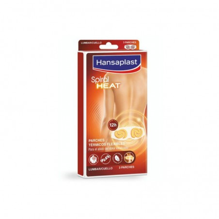 Comprar hansaplast spiral heat lumbar/cuello al mejor precio en Farmacia4Estaciones, tu farmacia online Comprar hansaplast spiral heat lumbar/cuello